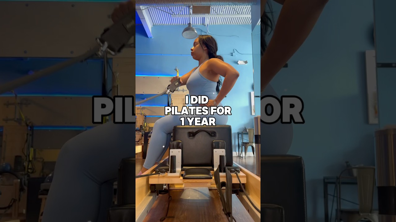 I did Pilates for an ENTIRE YEAR, here&rsquo;s how my body drastically changed! #pilatesreformer #pilates