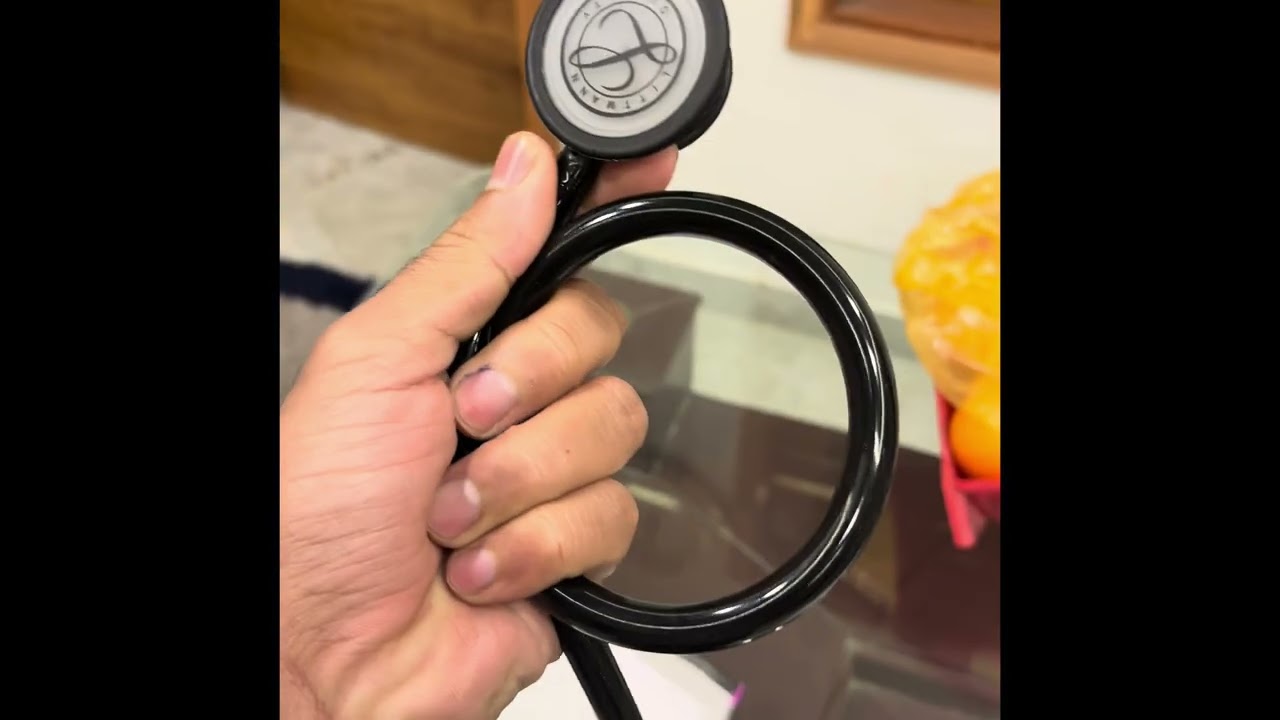 3M Littmann Classic III Stethoscope Black with Smoke Chest Piece unboxing, thanks@Surgicalshoppe.