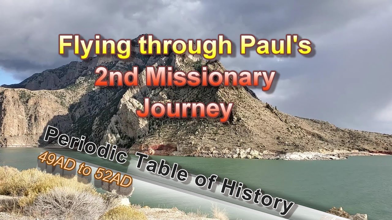 Flying through Paul's 2nd Missionary Journey