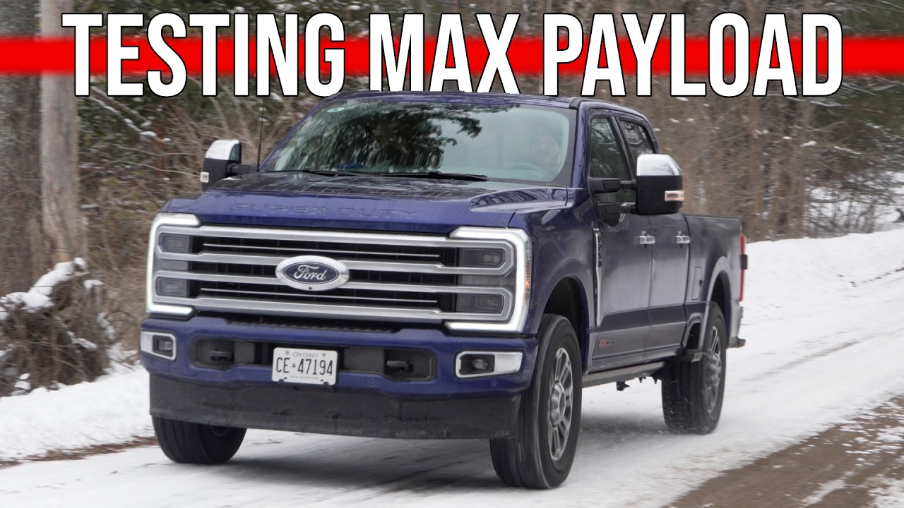 2026 Ford F-250 Platinum Powerstroke is HUGE $$$ - We Maxed Out the Payload to See How it Handles