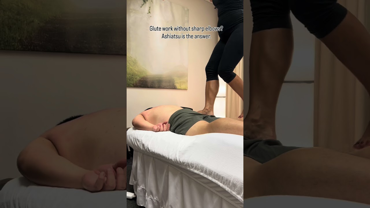 Effective Glute Work Using Gentle Ashiatsu Technique