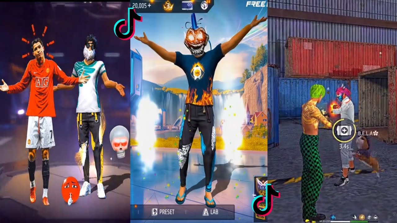ЛУЧШИЕ ВИДЕО FREE FIRE EDITS 😈🔥 TIKTOK 👾🎭 😎