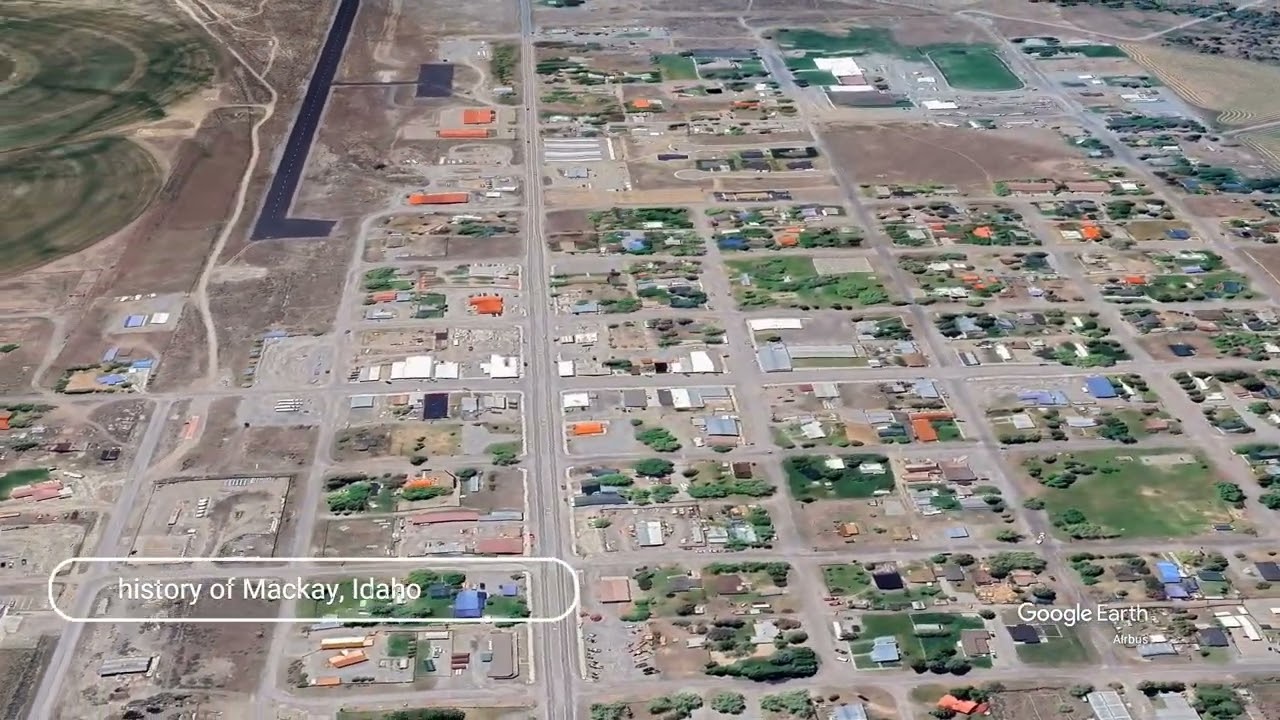 The history of Mackay, Idaho