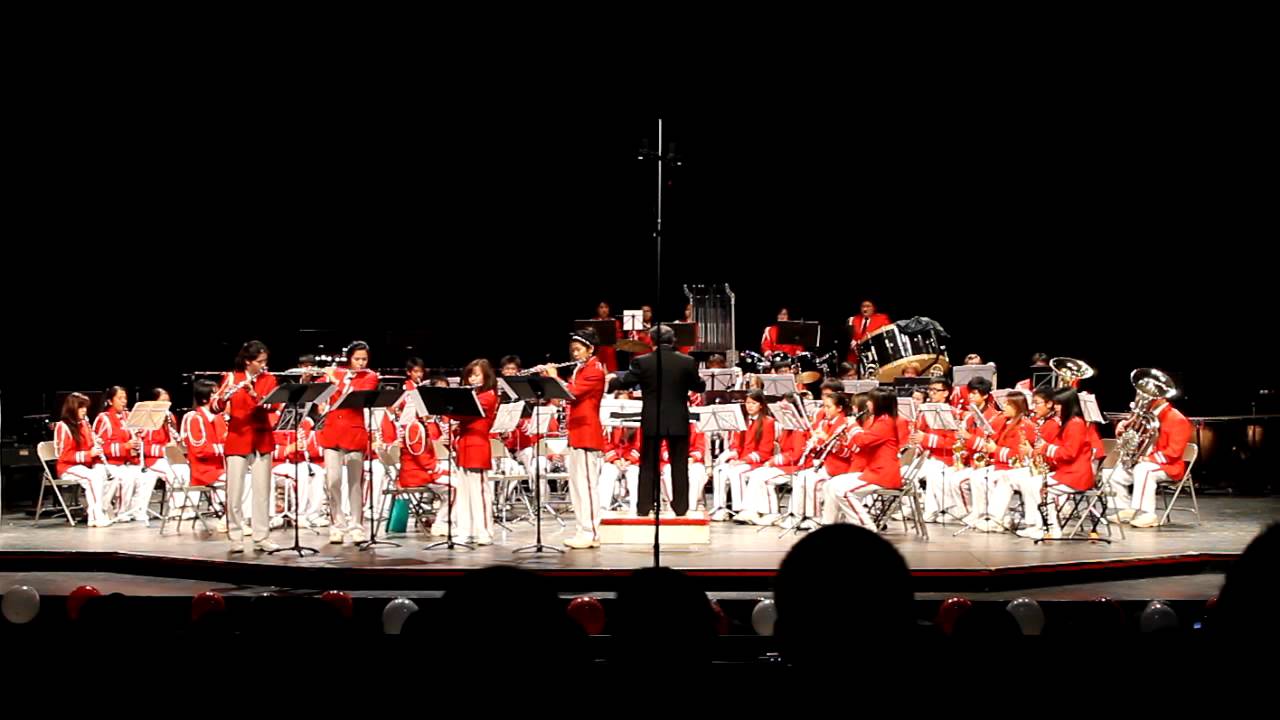 Flight of the Flutes for Flute Quartet and Band by Richard Maltby