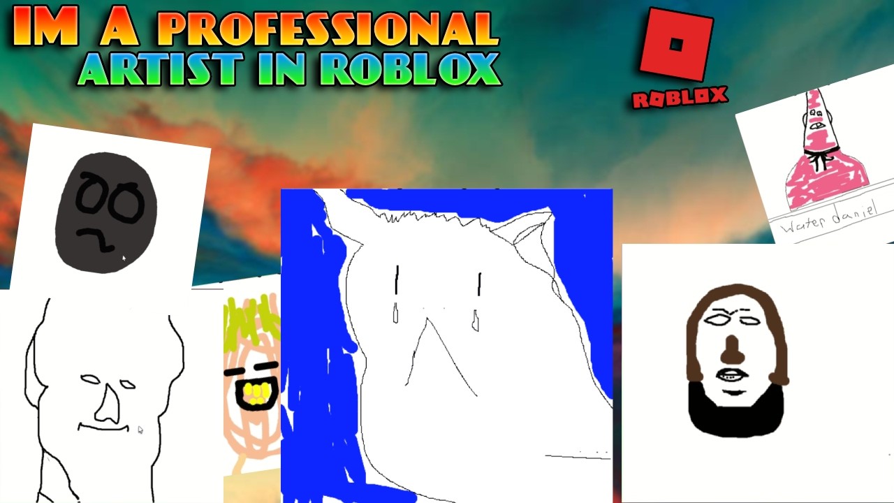 Drawing memes in Roblox!