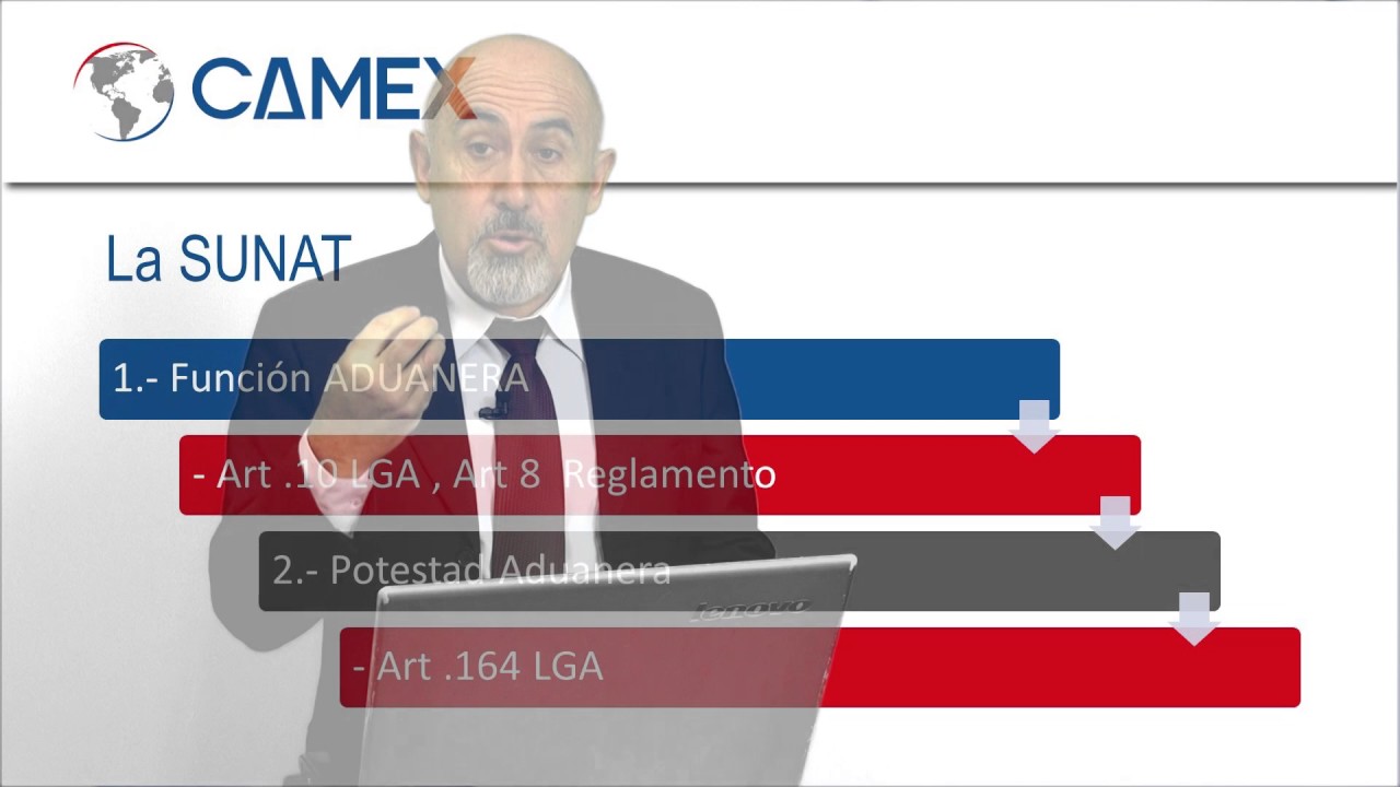 59 Таможенное управление. Раздел 1. Тема 1. Введение в SUNAT
