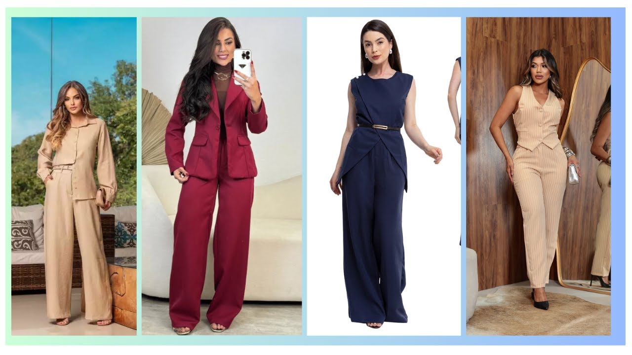 10 Looks de Trabalho Elegantes e Baratos/Looks Formais para Trabalho/Looks para trabalho shopee