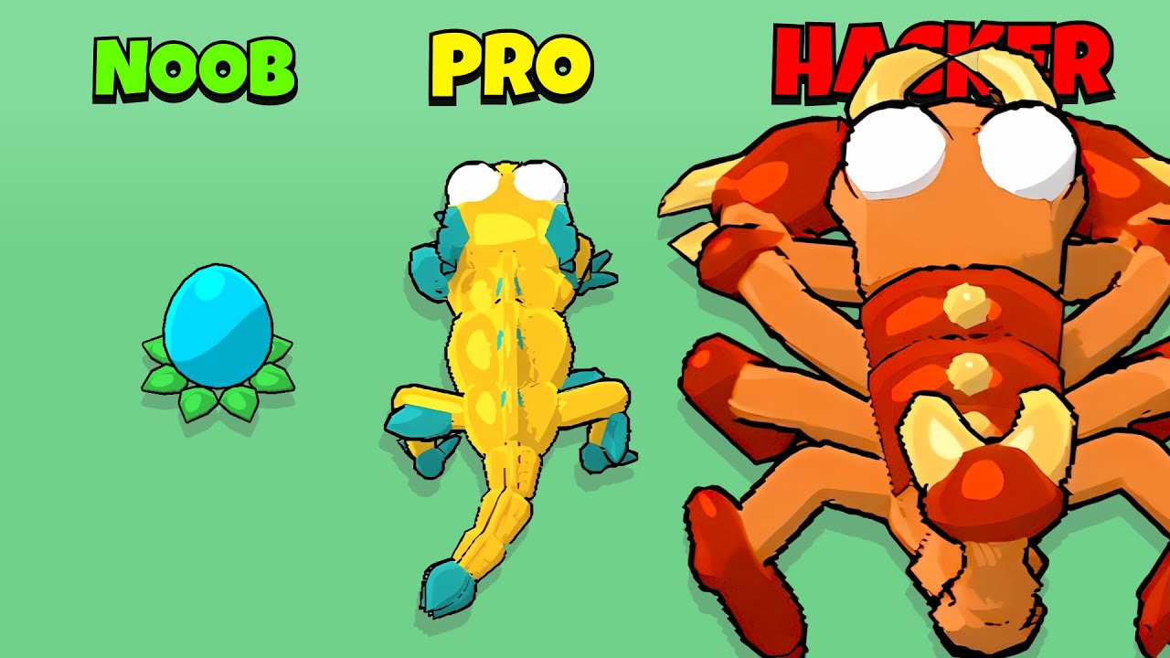 🤢 NOOB 😎 PRO 😈 HACKER | Eat to Evolve (Update) #2 | iOS - Android APK