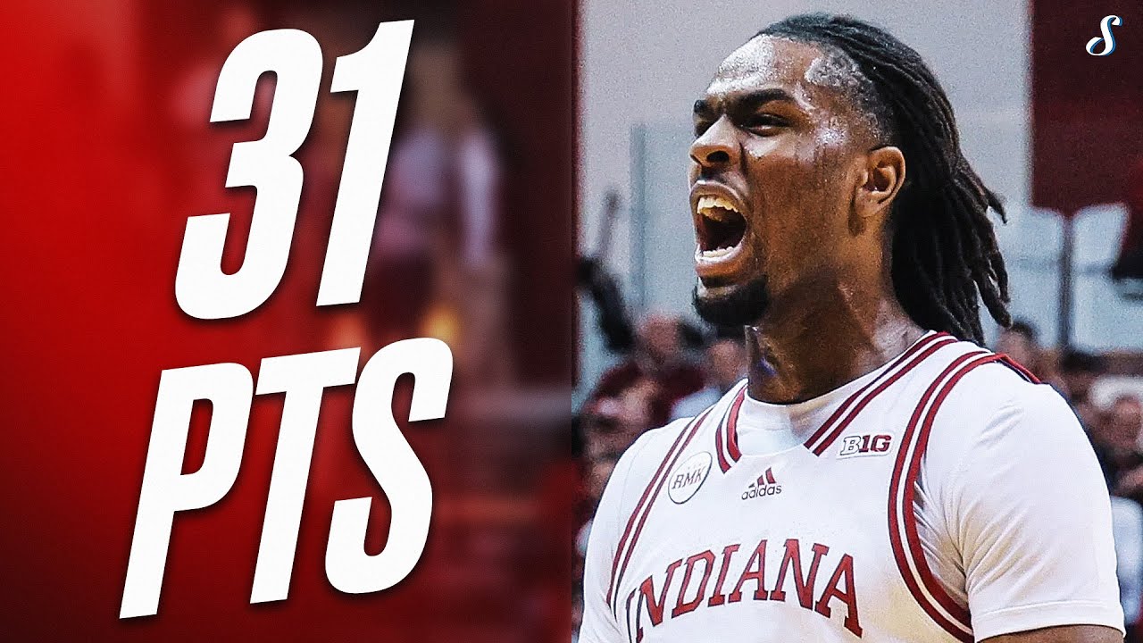 Mackenzie Mgbako Goes OFF For A CAREER-HIGH 31 Points In IU Home Opener!