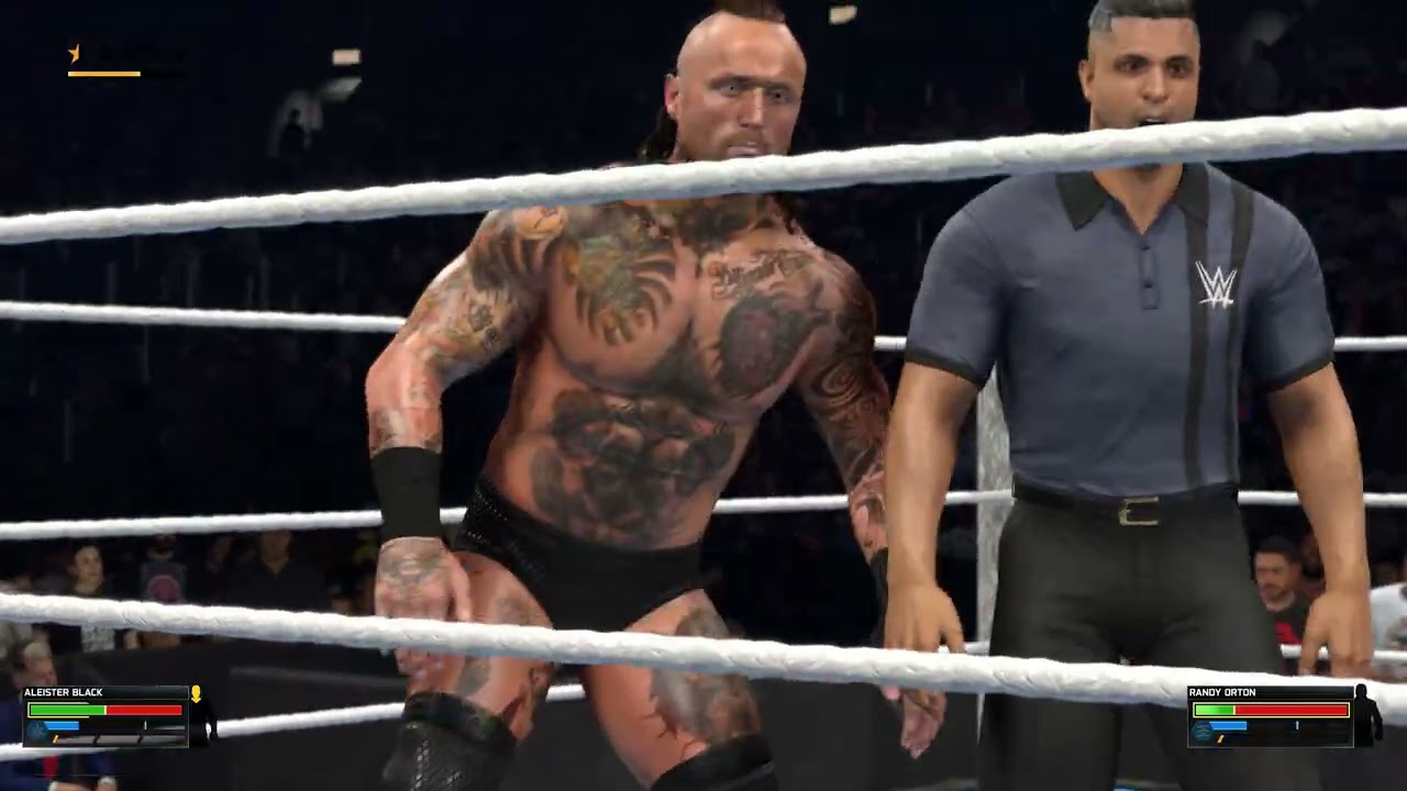 RANDY ORTON VS ALEISTER BLACK