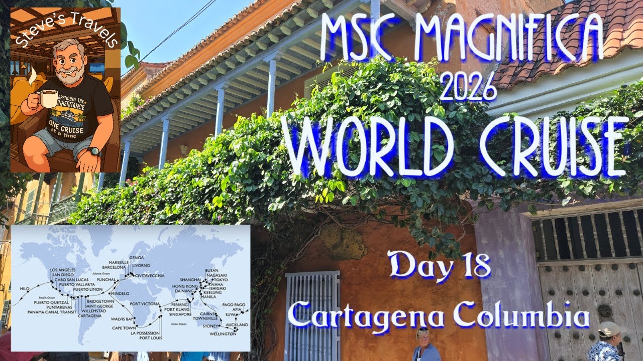 MSC World Cruise 2026 Day 18 Cartagena Columbia