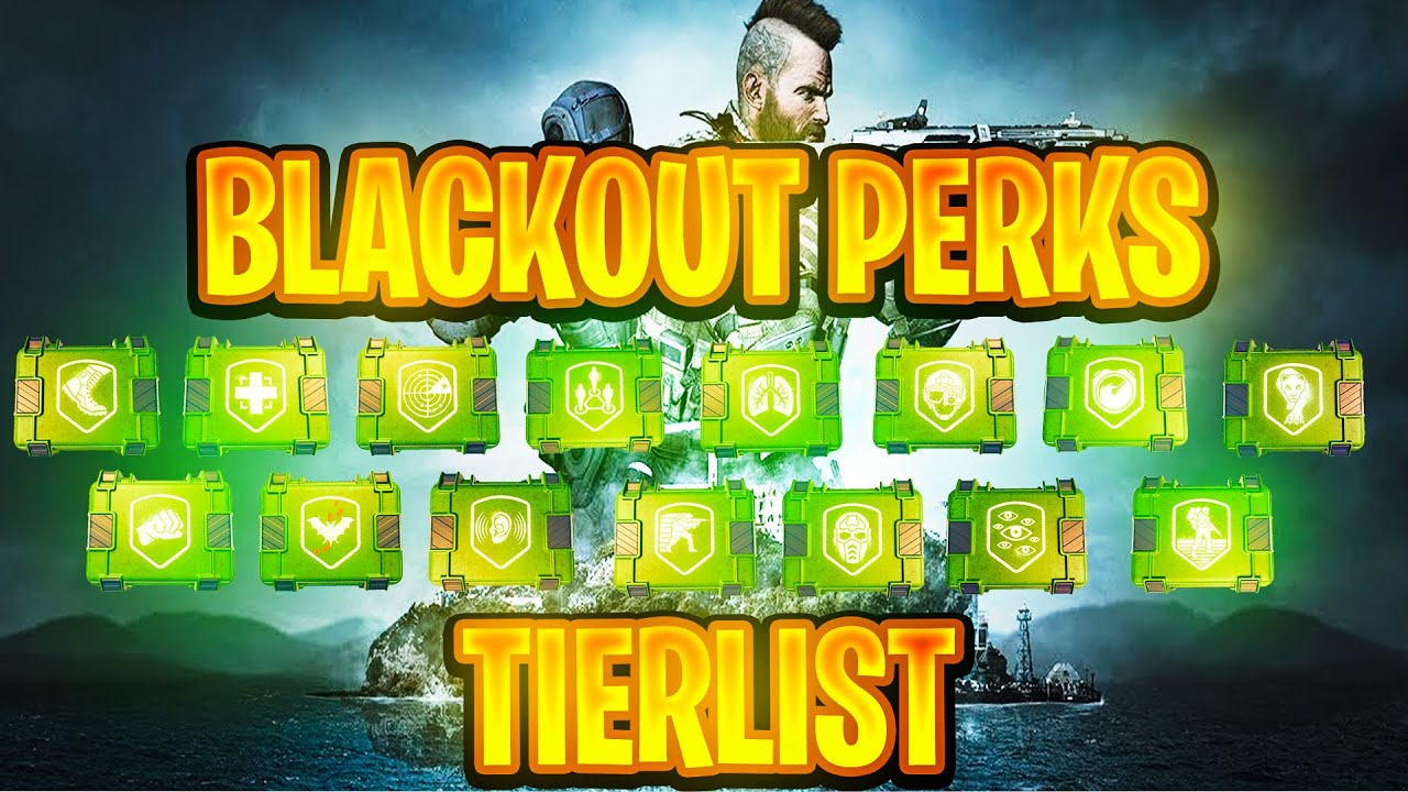 Blackout Perks Teirlist|BO4 Jakube-K Teir List