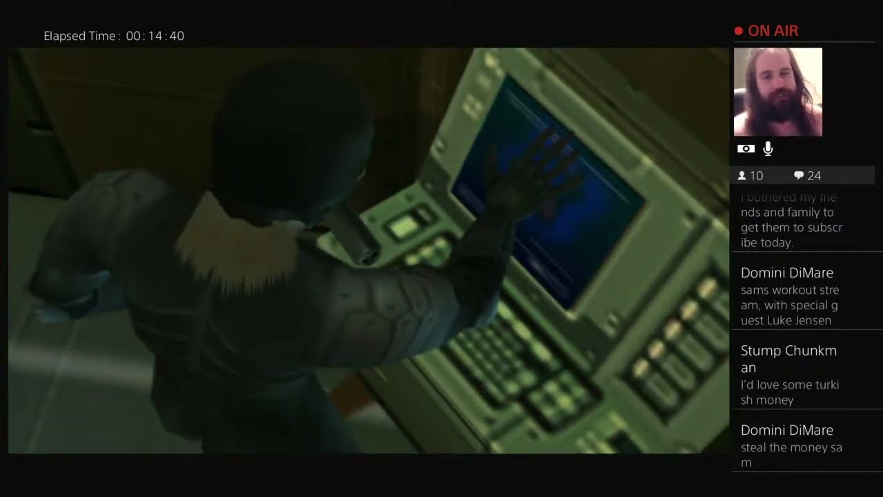 Playing "Metal Gear Solid 2: Sons of Liberty" with Sam Harter