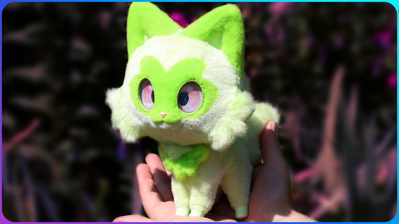 I made a mini Sprigatito Art Doll | Pokémon Scarlet & Violet