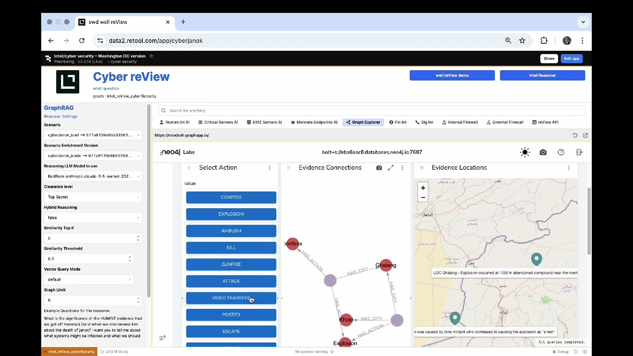 Data2 reView - Cyber Use Case Demo and Platform Capabilities
