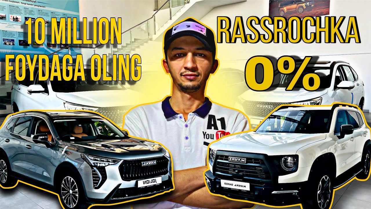 HAVAL ADM-ASTERDA 🔥SUPER YANGILIK… 4 YILGA UZINI NARXIDA FOIZSIZ BO’LIB TO’LASH