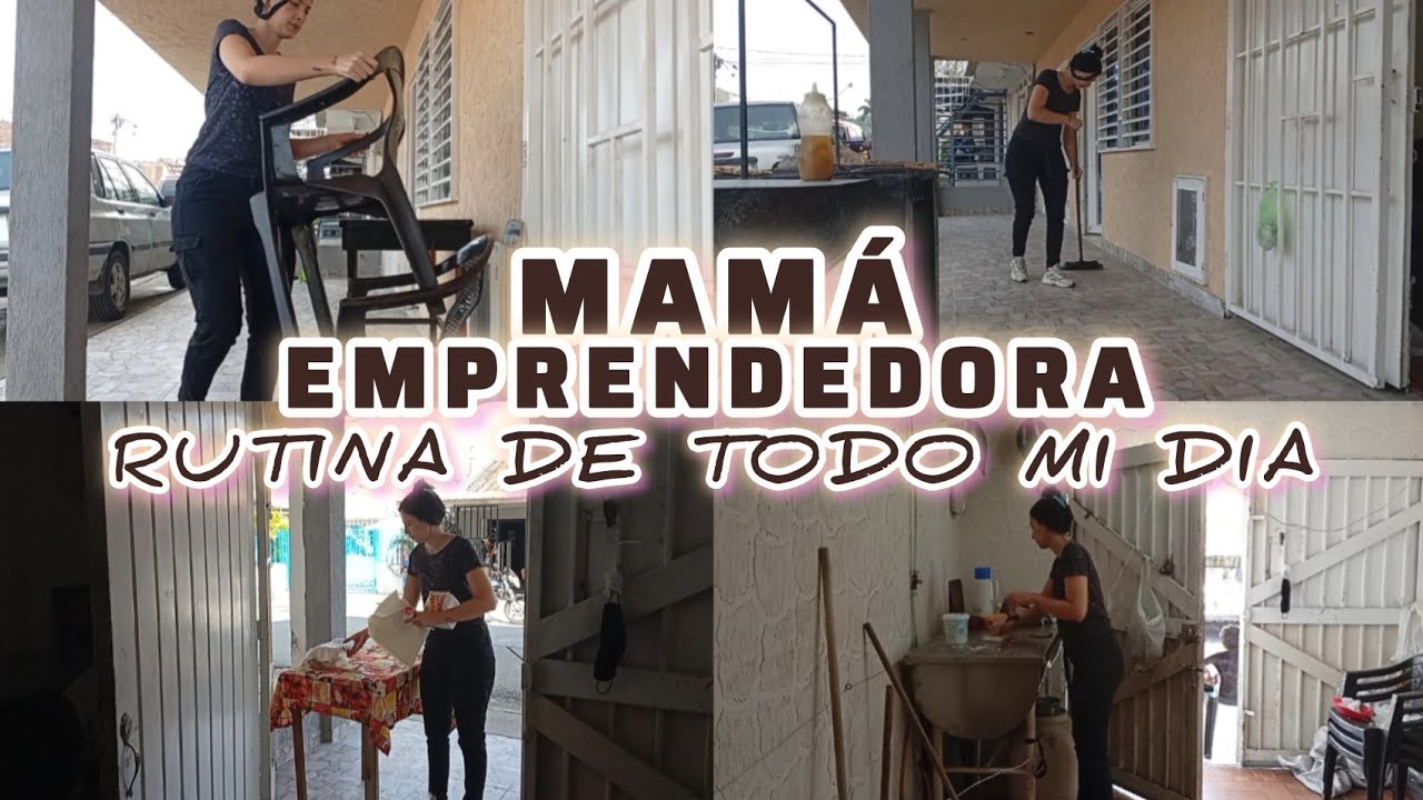 🛑DIA REAL DE UNA MAMÁ Emprendedora✅