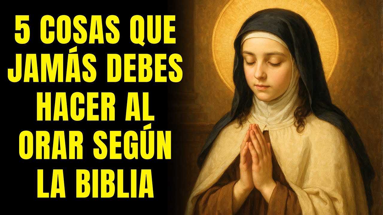SANTA TERESA ADVIERTE: 5 COSAS QUE JAMÁS DEBES HACER AL ORAR SEGÚN LA BIBLIA ¡CUIDADO!