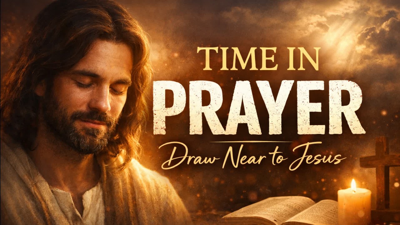 Draw Near to Jesus | Peaceful Guided Evening Prayer