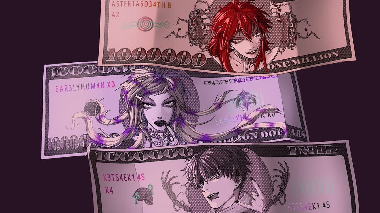 6arelyhuman - Millionaire (w/ asteria & kets4eki) [Official Audio]
