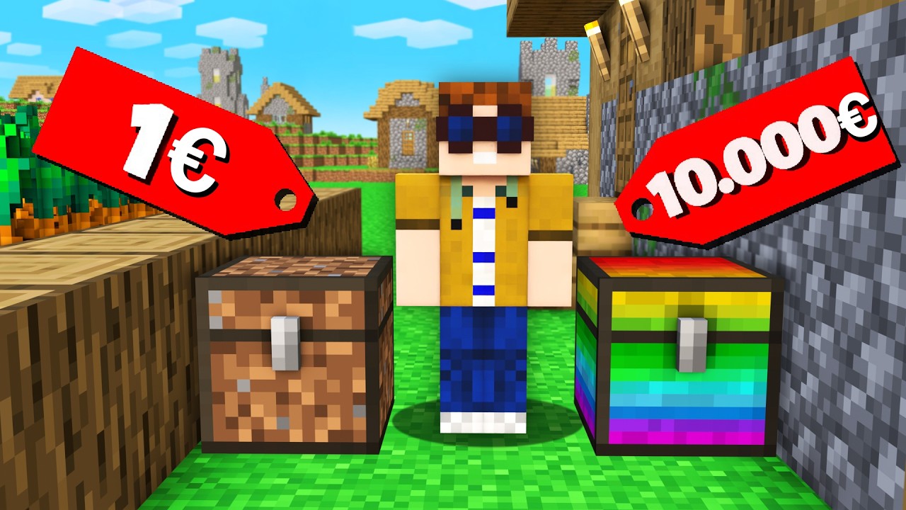 REICHE KISTE vs. ARME KISTE in Minecraft