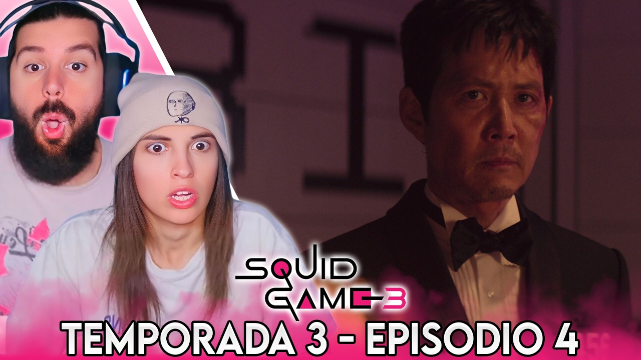 SE ACERCA EL ÚLTIMO JUEGO - REACCIÓN 3X04 SQUID GAME (EL JUEGO DEL CALAMAR)