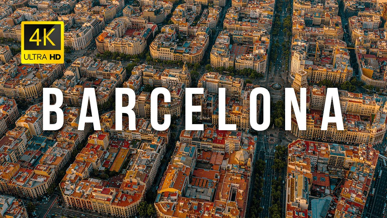 Barcelona city, Spain 🇪🇸 in 4K Ultra HD | Drone Video