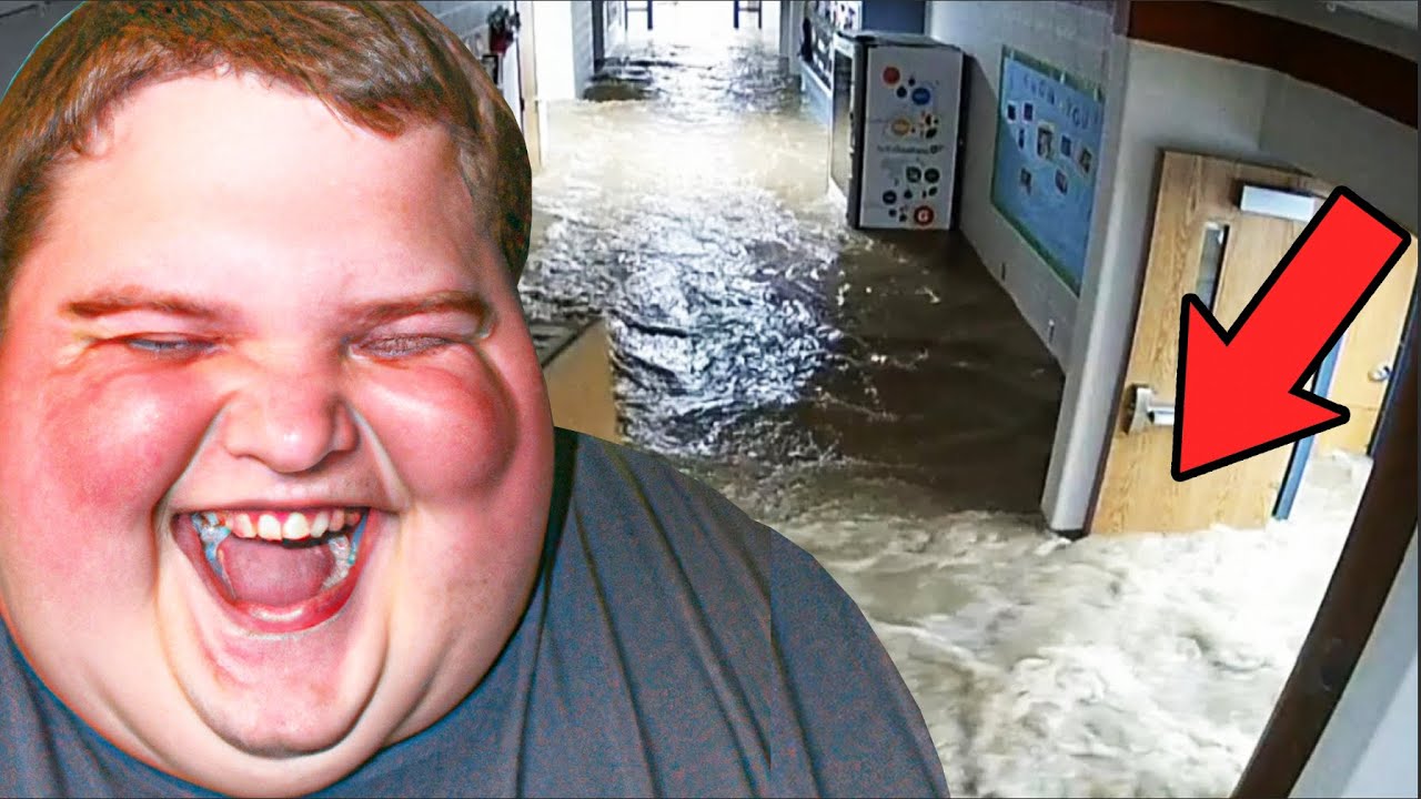 Spoiled Brat FLOODS the school
