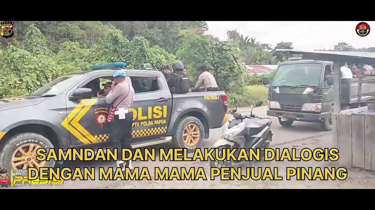 POLRES MAMBERAMO RAYA MELAKSANAKAN PATROLI BERSKALA BESAR DI WILAYAH HUKUM POLRES MAMBERAMO RAYA