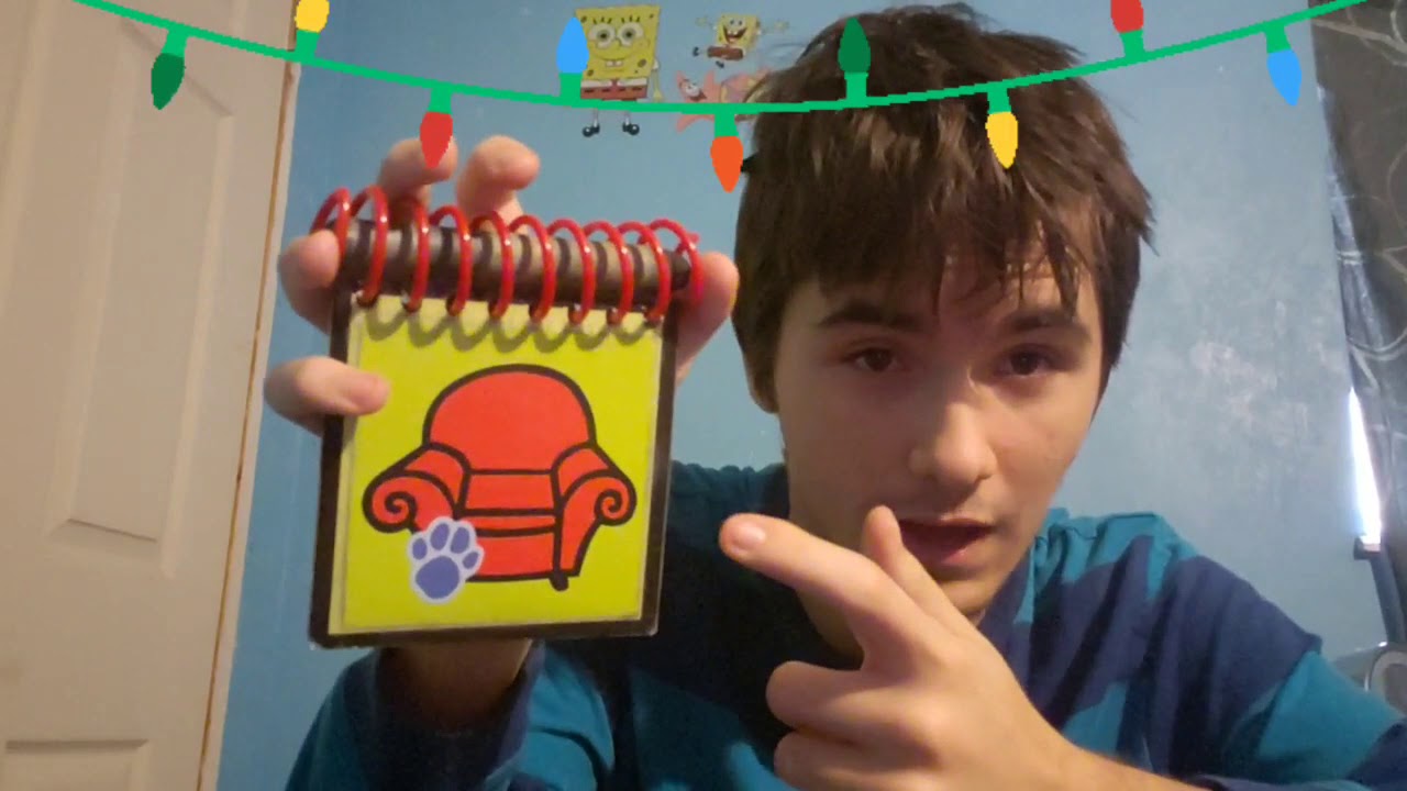Blue's Clues: How To Draw 3 Clues From: Who Does Blue Want To Give Her Present To?