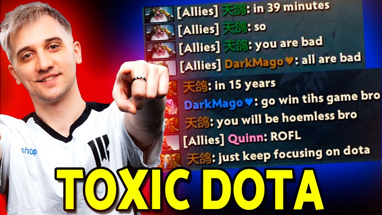 Toxic Arteezy Strikes Again! The Insane All Chat RAGE! (RTZ 2016 vs. DarkMago)