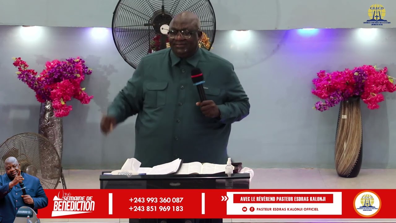 PASTEUR ESDRA KALONJI DE KIPUSHI SUR THEME: