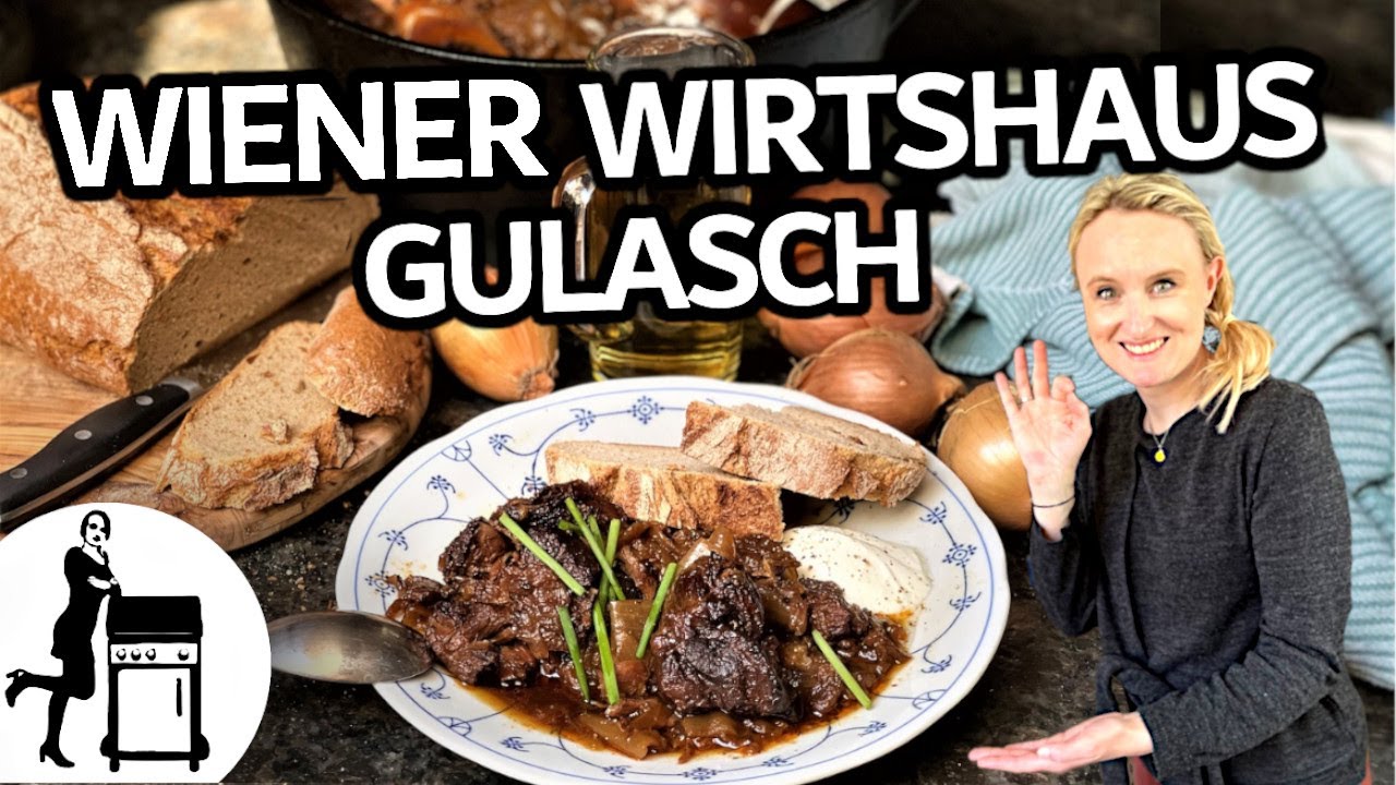 Wiener Wirtshausgulasch | Dutch Oven Gulasch kochen | Die Frau am Grill