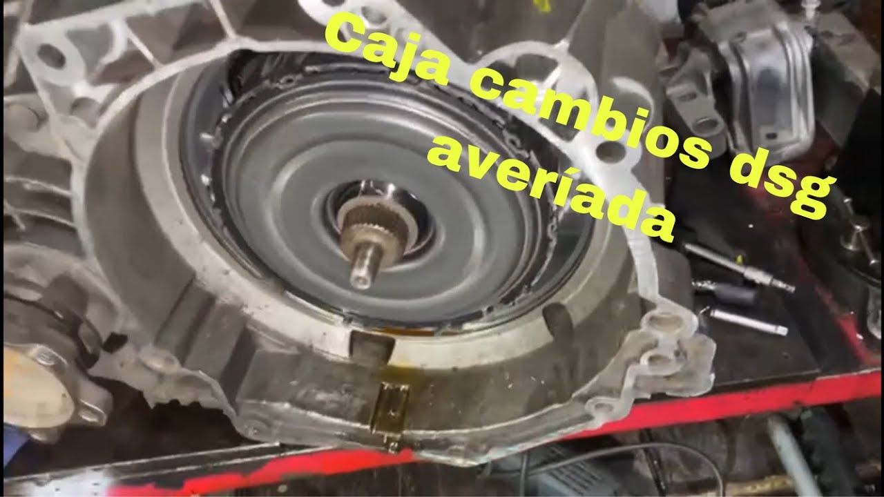 Reparación caja cambios DSG de un golf 6 gti reparación completa