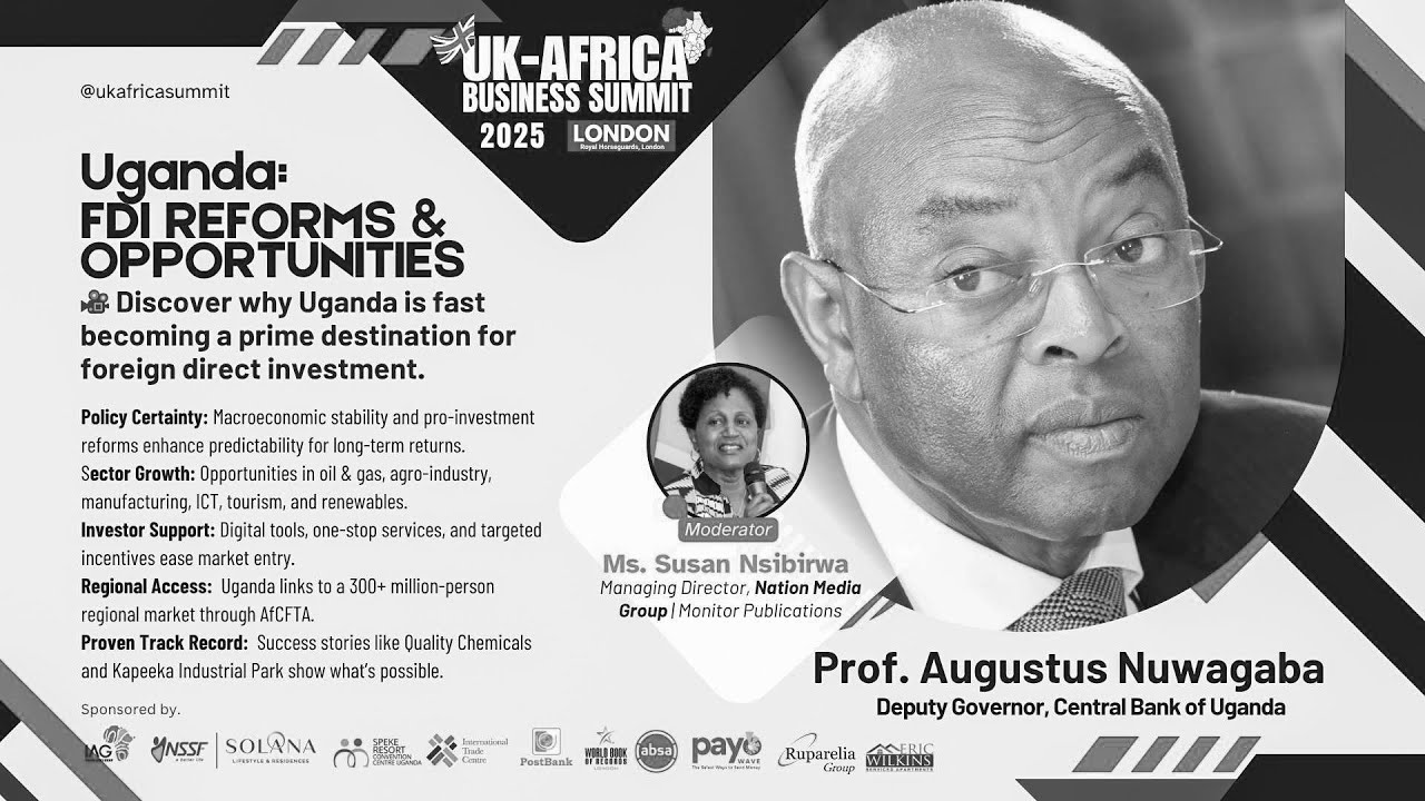 Uganda’s Deputy Governor: “Financial Openness Without Fair Trade Is Inequality”| #UKAfricaSummit2025