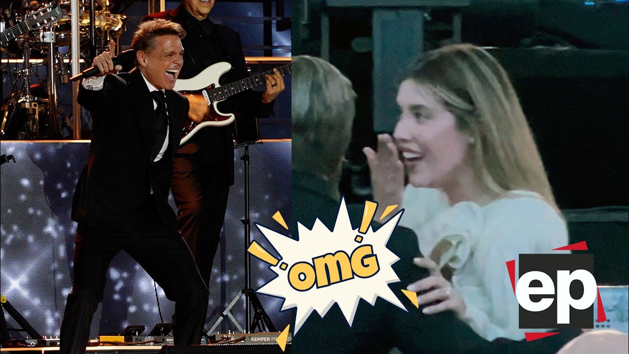 La reacción de Michelle Salas al ver a su papá Luis Miguel bailar en 🇪🇸 España Santiago Bernabéu