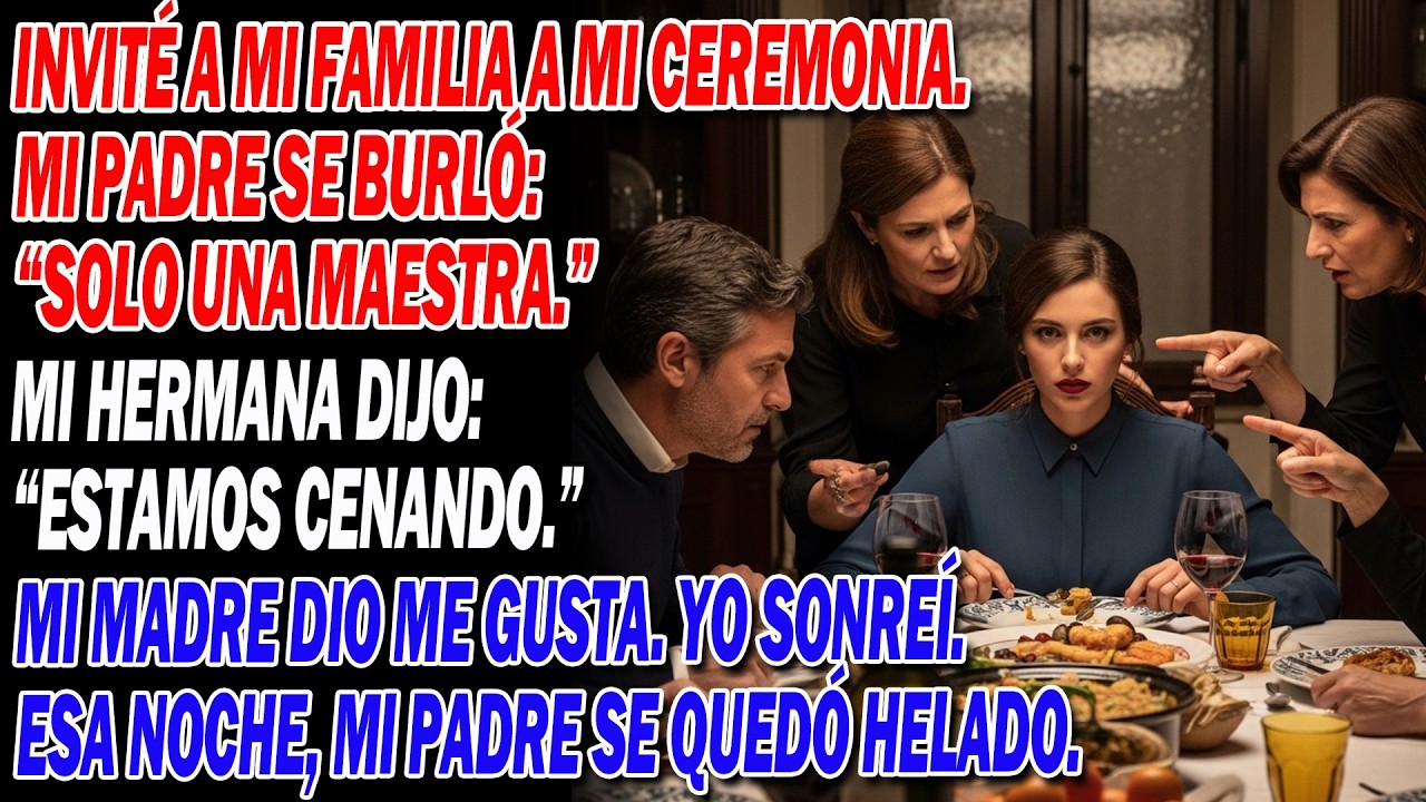 😈📺 Mi padre me llamó insignificante — esa noche quedó mudo frente al TV…