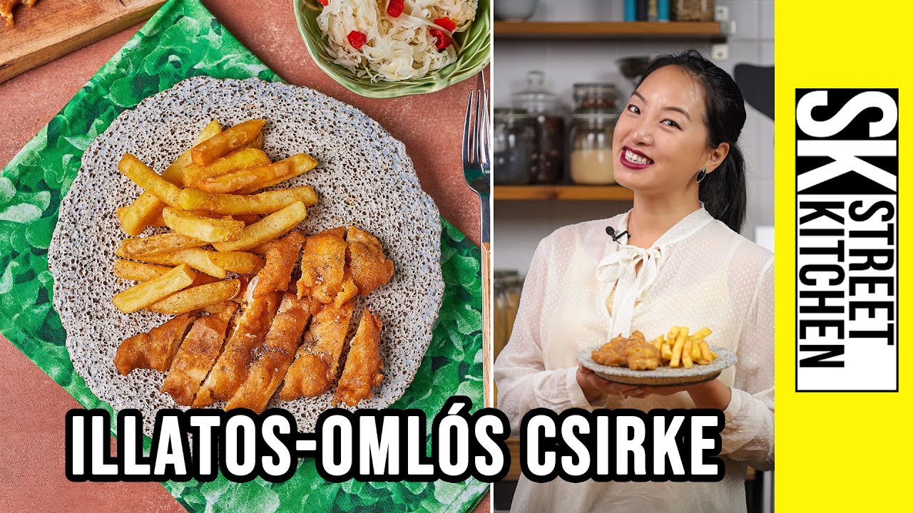 Illatos-omlós csirke Mengyitől🥡🤩