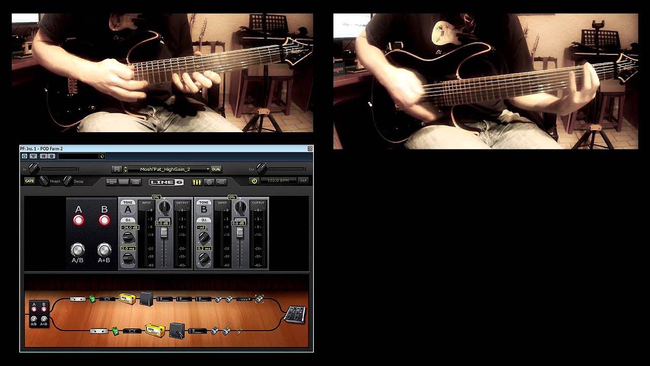 PODFarm 2 High Gain Metal Tone II