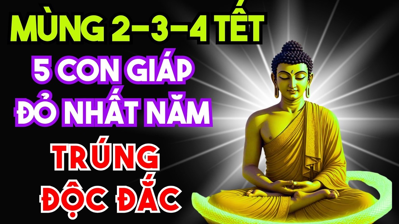 THẦN TÀI GỌI TÊN 5 CON GIÁP MÙNG 2-3-4 TẾT MUỐN NGHÈO CUNG KHÓ