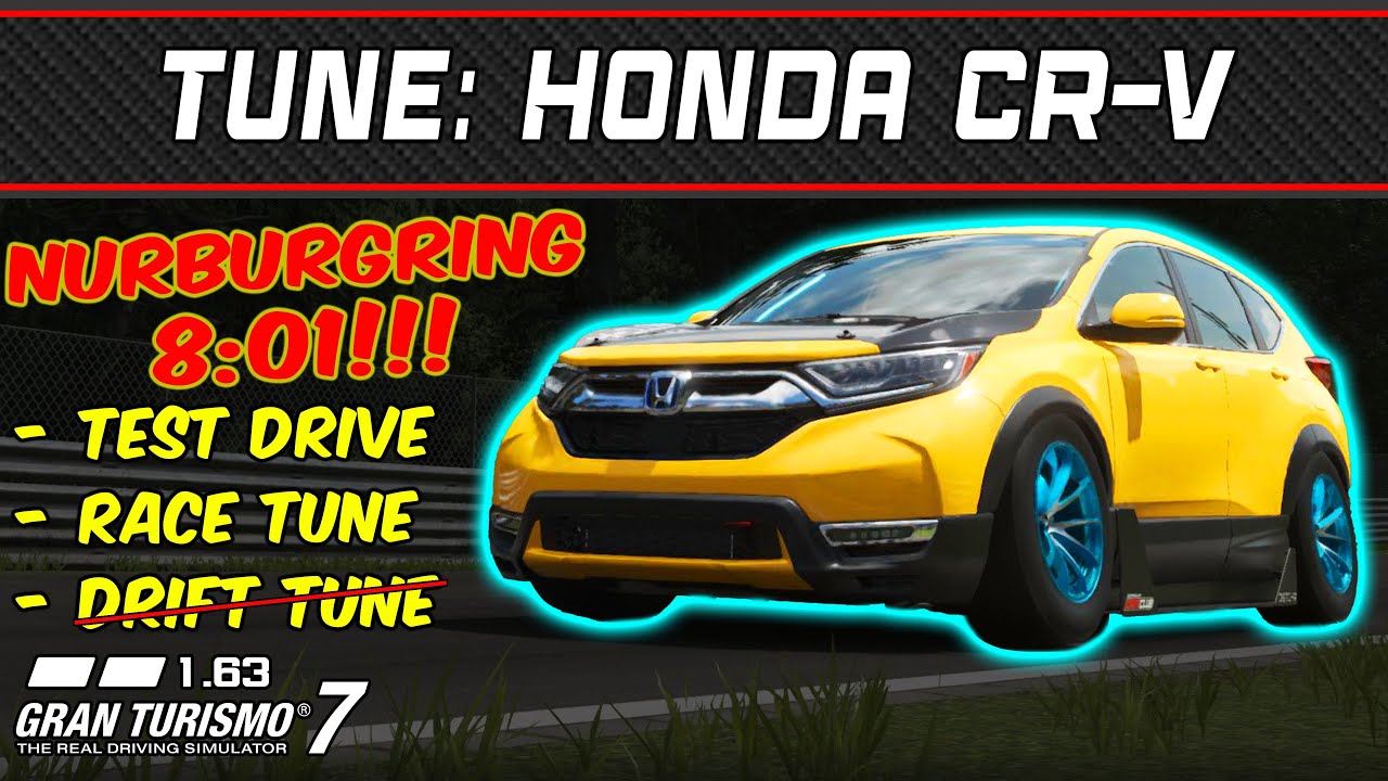 GT7 - Тюнинг: Honda CR-V e:HEV EX・Black Edition '21 - Gran Turismo 7 - 1.63