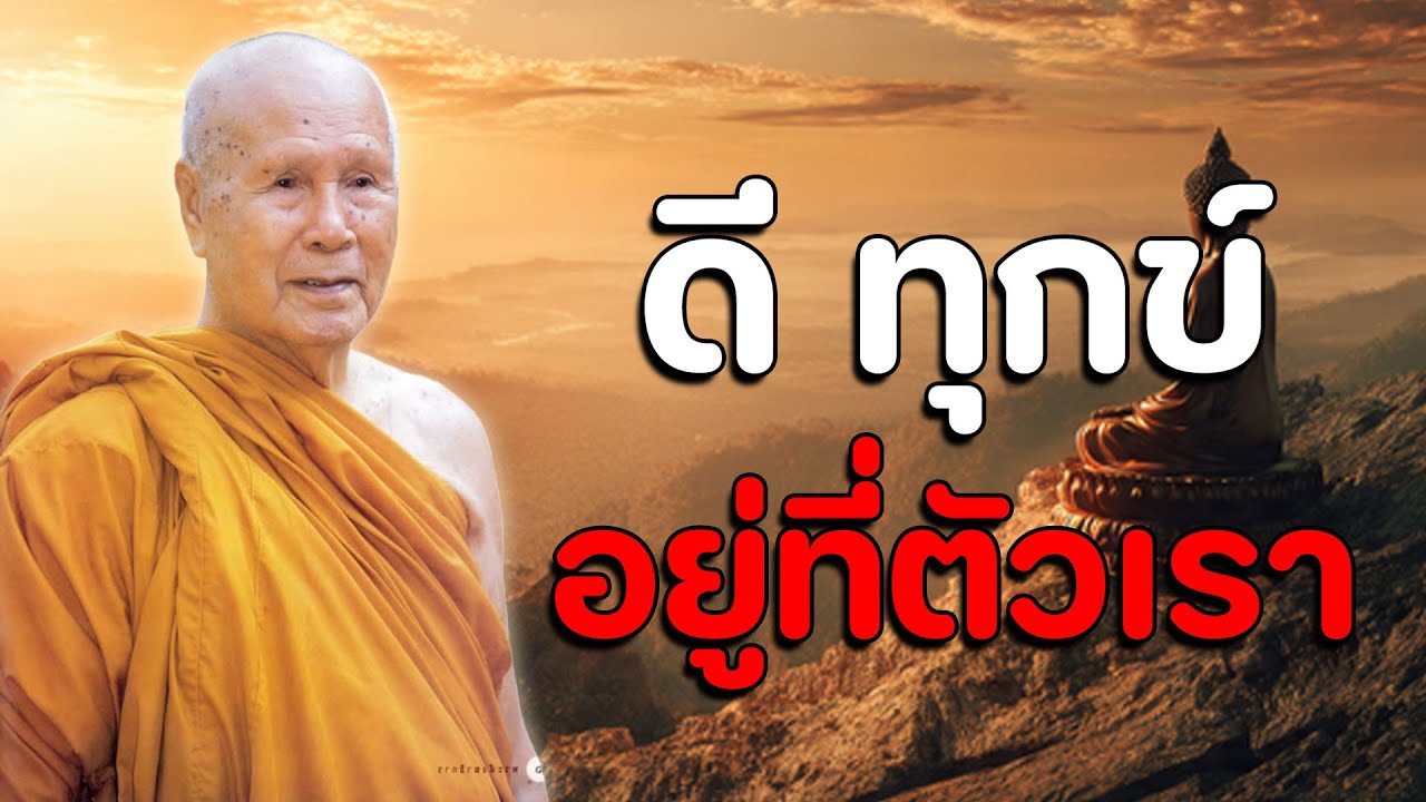 ฟังธรรมะก่อนนอน | ดี ทุกข์ อยู่ที่ตัวเรา | หลวงพ่อปัญญา นันทภิกขุ