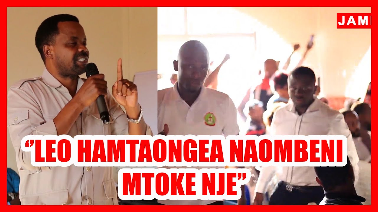 LEMA NA TAKUKURU WAVURUGANA, AWATIMUA  KIKAONI''LEO HAMTAONGEA NAOMBENI MTOKE''