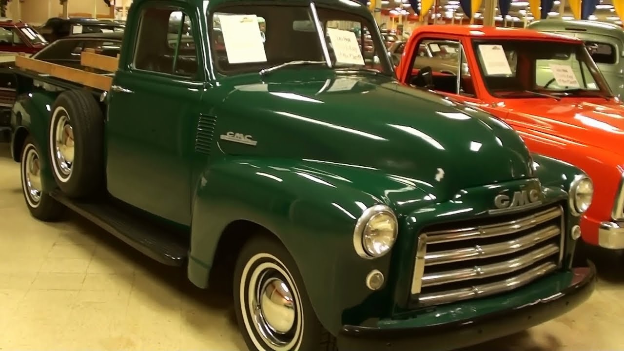 1952 GMC Pickup Original Straight Six and Four Speed Manual