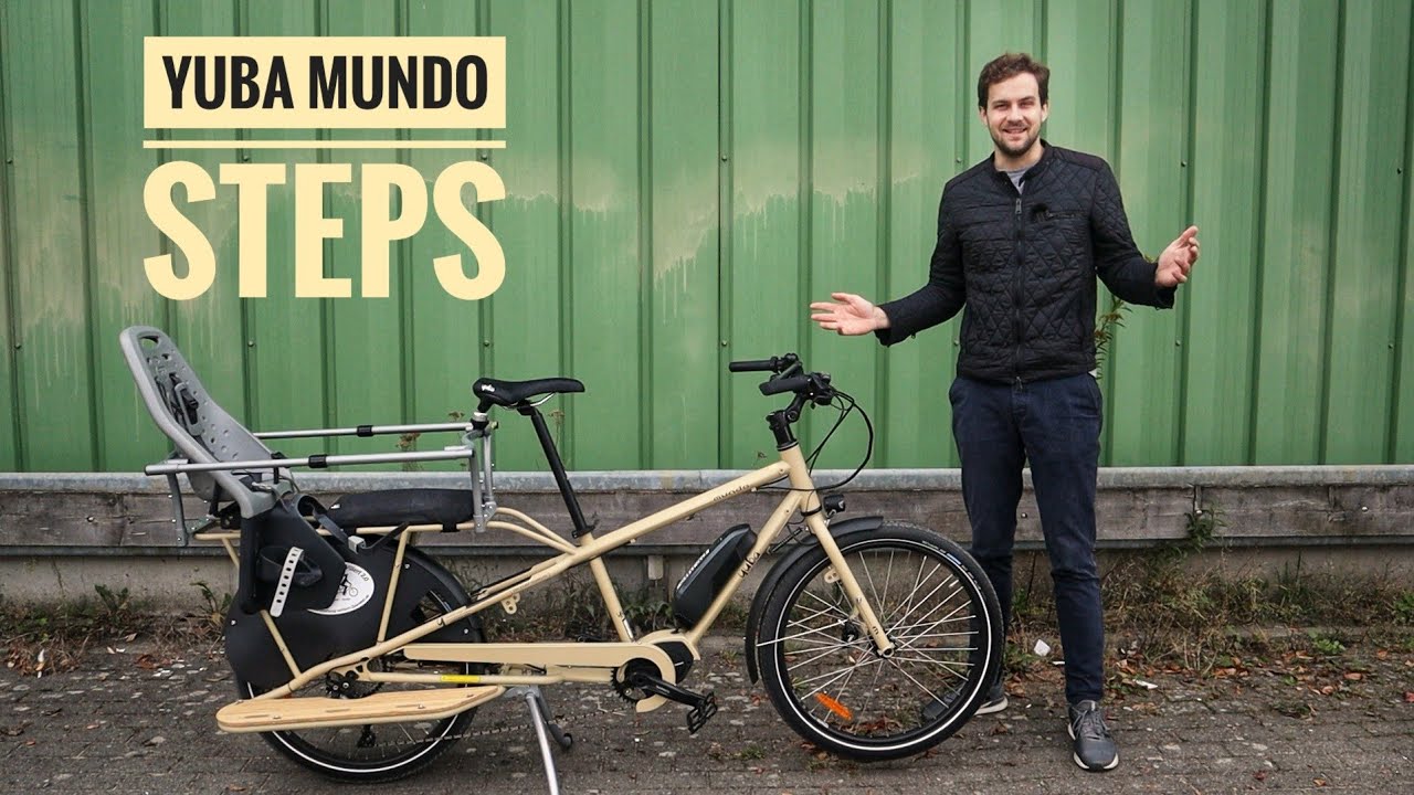 2020 Yuba Mundo Steps - klassisches Longtail Cargobike mit neuem Motor und feinem Facelift Test