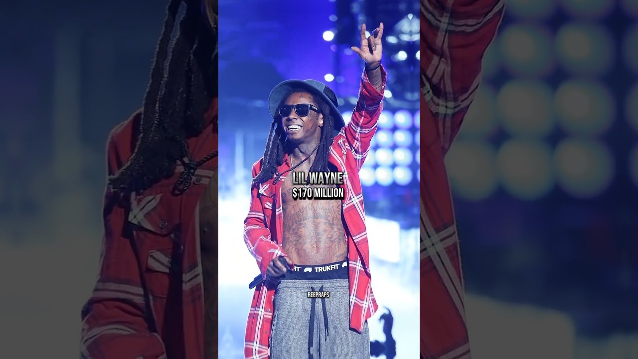 Rappers and their net worth 💸 pt 6 #rapper#jayz#networth#lilwayne#lildurk#richlife#rap#viral#rich