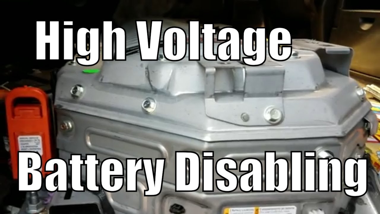 Chevy / GMC Hybrid High Voltage Battery Disabling