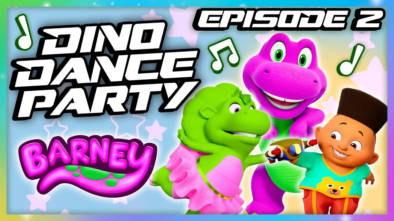 Baby Bop's Dance Partner | Barney's World: Dino Dance Party | Episode 2 | Cartoon for Kids!