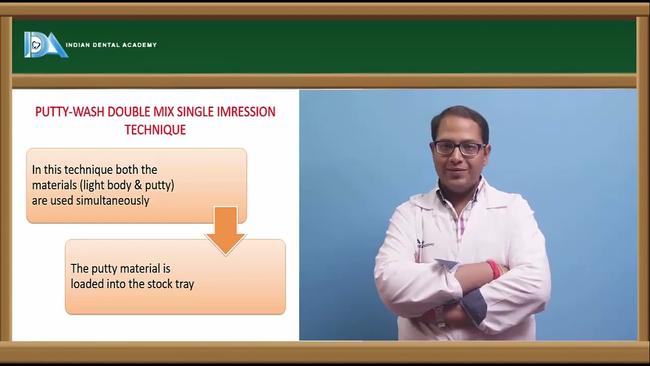 IMPRESSION TECHNIQUES IN FPD | Prosthodontics | 