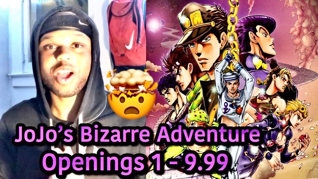 JoJo’s Bizarre Adventure Opening 1-9.99 ( Blind Reaction | Anime Op Reaction